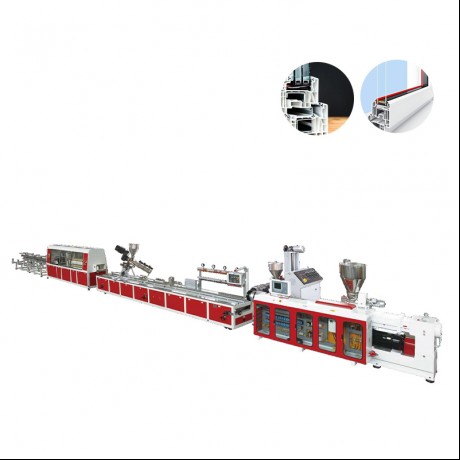 JWELL PVC fenestrae EXILIM Profile extrusionem lineam