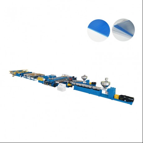PC PP PE Plastic Coele Crucis Sectio Extrusio Line