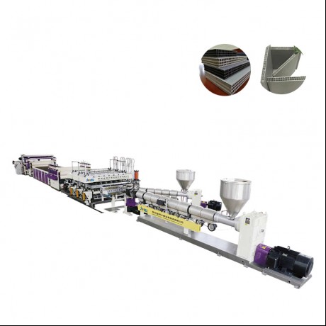 PP cavum Building Template Board One Molde Double Out extrusion Line