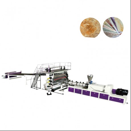 PVC Decoration / Marmor Sheet extrusionem linea