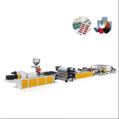 PVC Perspicuus Mollis et Rigidus Sheet extrusionem Linea
