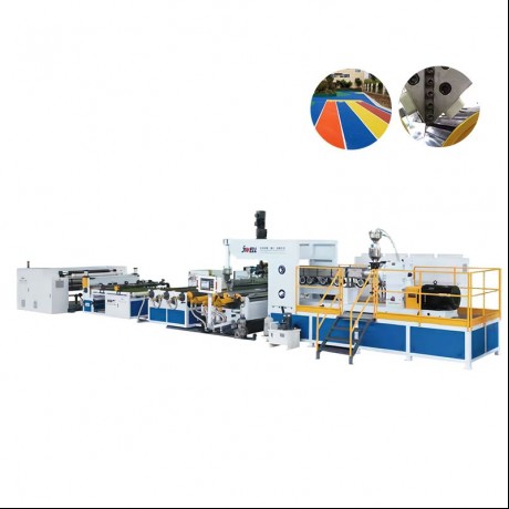 TPE/TPU Thermoplastic Prefabricated Plastic Track extrusionem Machina
