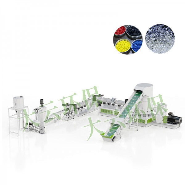 Jwell Three Machine Integrated Redivivus Pelletizing Machina